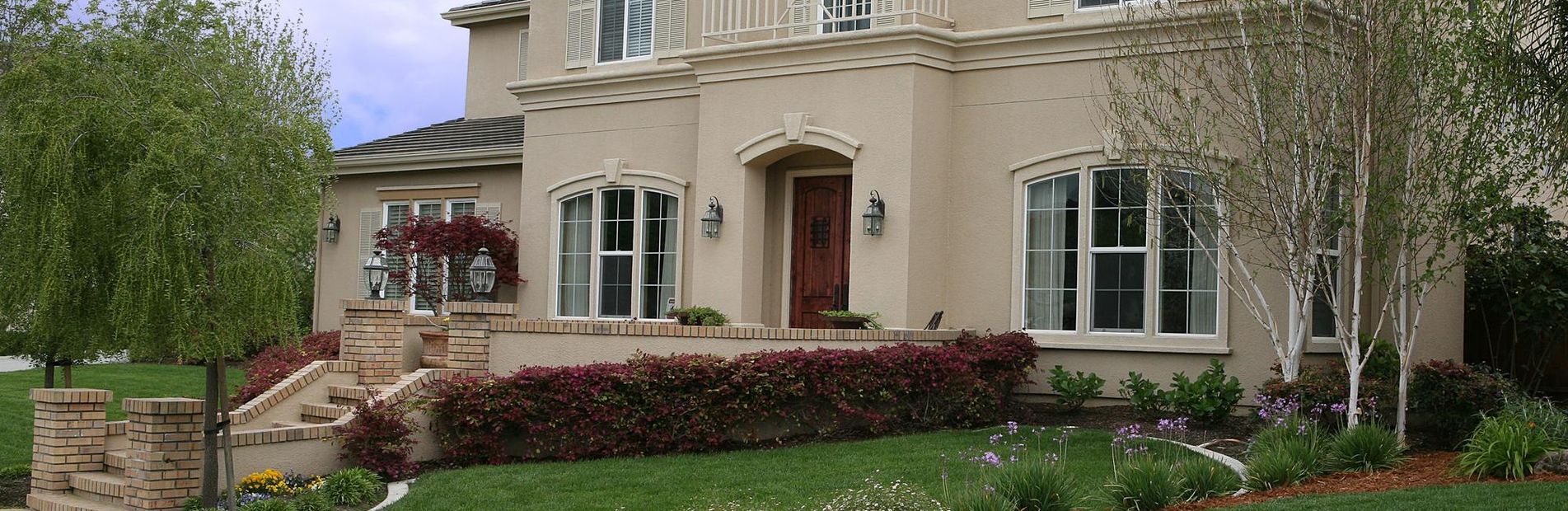 Stucco house power washing in Escondido, San Marcos, and San Diego